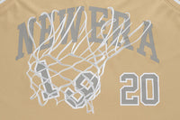 NEW ERA BASKETBALL CLUB VEGAS GOLD BASKETBALL JERSEY