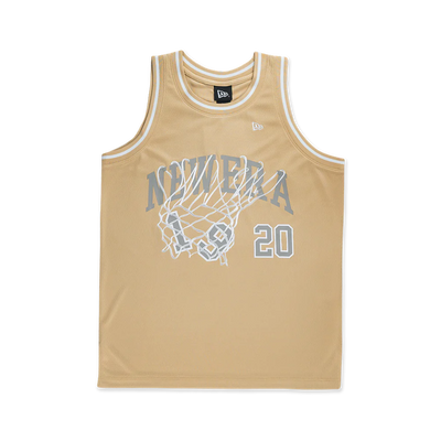 NEW ERA BASKETBALL CLUB VEGAS GOLD BASKETBALL JERSEY