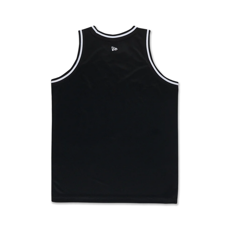 NEW ERA BASKETBALL CLUB BLACK BASKETBALL JERSEY