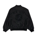 NEW YORK YANKEES NEW ERA DARK 90S BLACK VARSITY JACKET