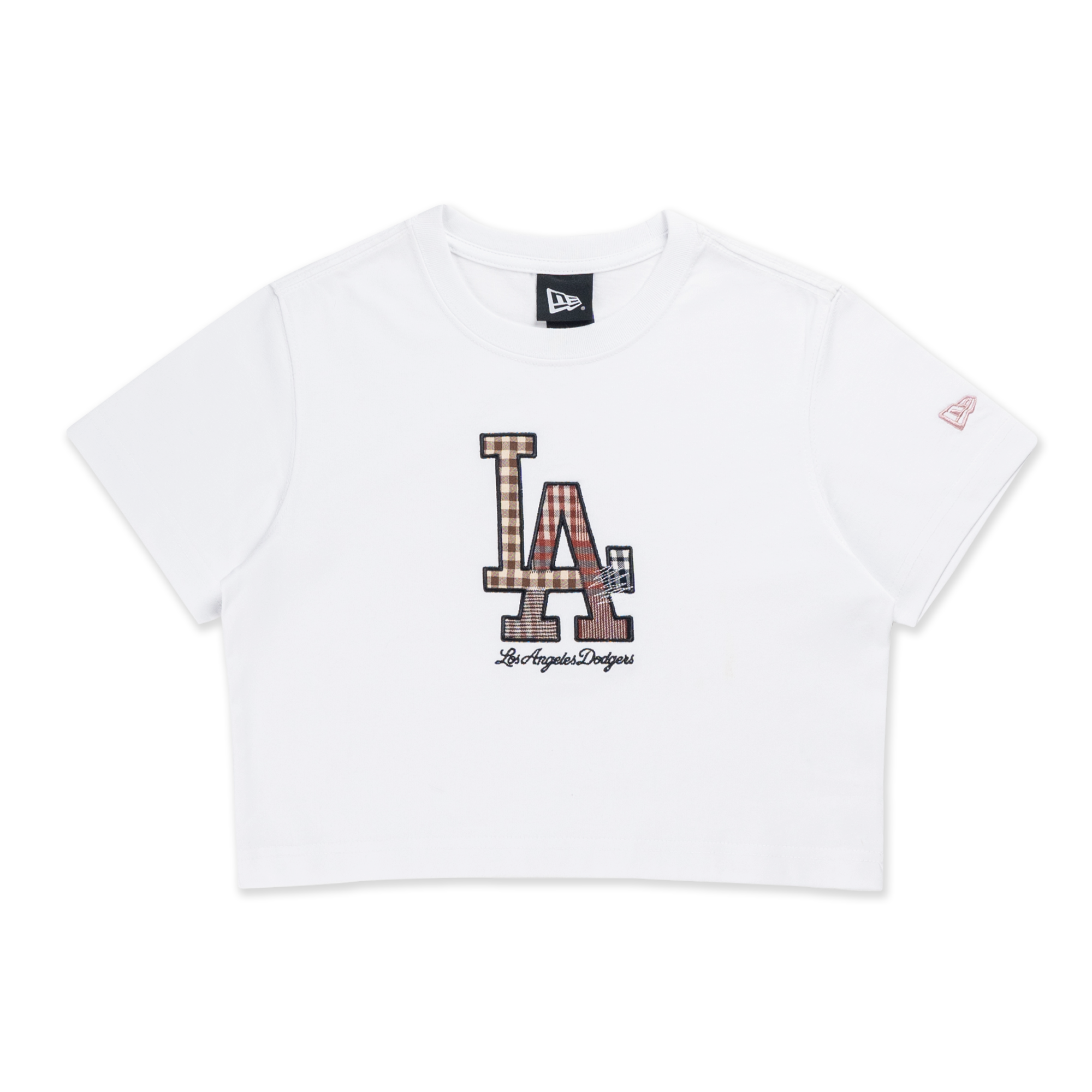 W CROP TEE PREPPY LOSDOD WHITE