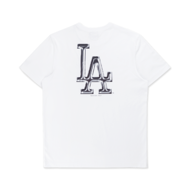 LOS ANGELES DODGERS COMIC SPACE WHITE SHORT SLEEVE T-SHIRT