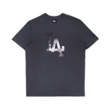 LOS ANGELES DODGERS COMIC SPACE GRAPHITE SHORT SLEEVE T-SHIRT