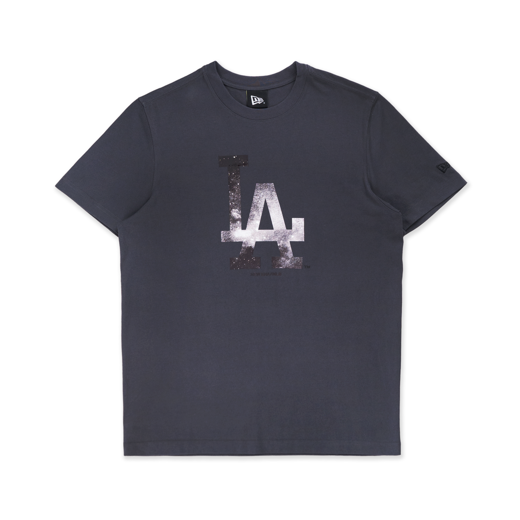 LOS ANGELES DODGERS COMIC SPACE GRAPHITE SHORT SLEEVE T-SHIRT