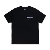 NEW ERA DARK 90S BLACK SHORT SLEEVE POCKET T-SHIRT