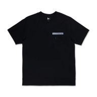 NEW ERA DARK 90S BLACK SHORT SLEEVE POCKET T-SHIRT