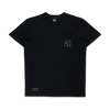 NEW YORK YANKEES NEW ERA DARK 90S BLACK SHORT SLEEVE POCKET T-SHIRT