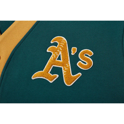 OAKLAND ATHLETICS ACADEMY CLUB DARK GREEN CARDIGAN