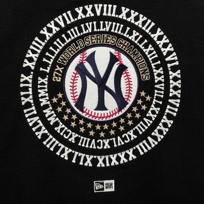 MLB New York Yankees Black/Ivory Varsity Jacket