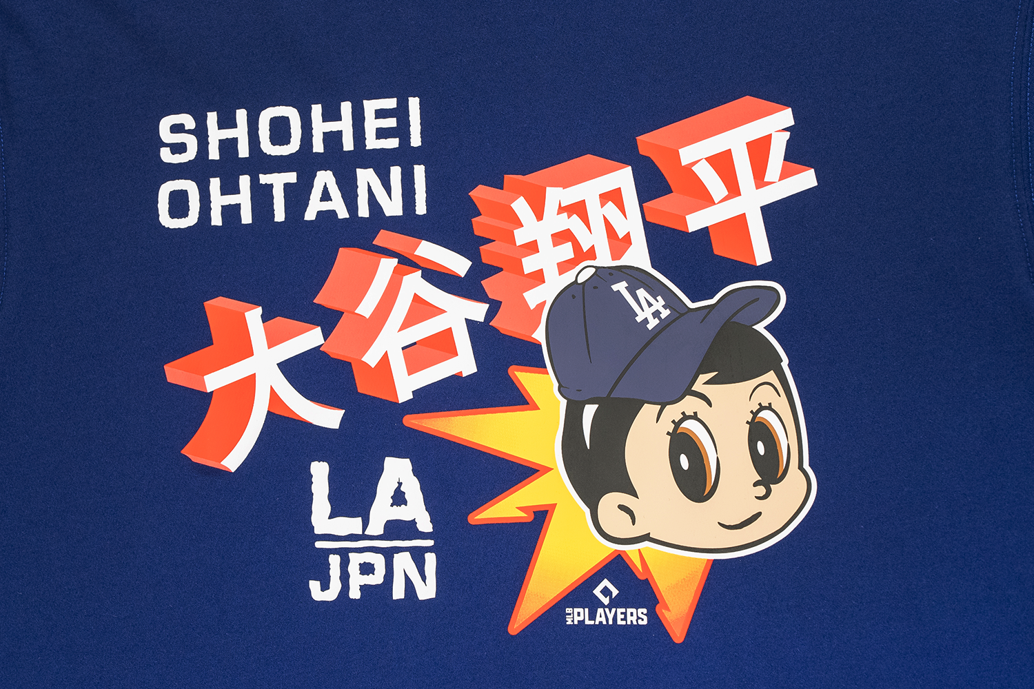 MR CARTOON DODGERS SHOHEI OHTANI TEE 青 MR CARTOON DODGERS SHOHEI OHTANI TEE 黒