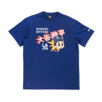 MLB LOS ANGELES DODGERS SHOHEI OHTANI DARK ROYAL SHORT SLEEVE T-SHIRT