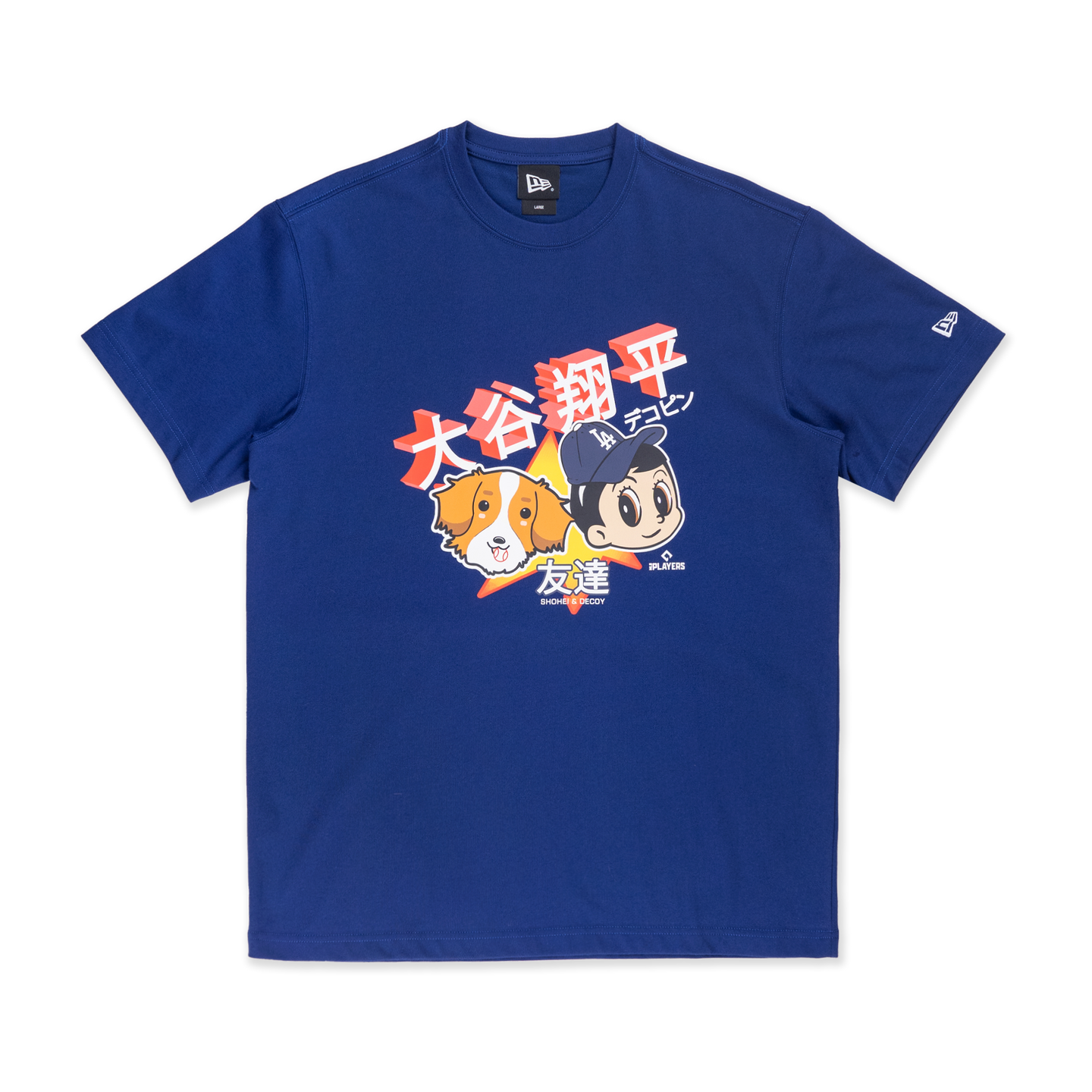 MLB LOS ANGELES DODGERS SHOHEI OHTANI DARK ROYAL SHORT SLEEVE T-SHIRT