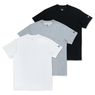 NEW ERA BASICS 3 PACK COOL ERA MULTI SHORT SLEEVE T-SHIRT