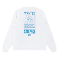 NEW ERA X ONE PIECE GEAR 5 LUFFY WHITE LONG SLEEVE T-SHIRT