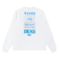 NEW ERA X ONE PIECE GEAR 5 LUFFY WHITE LONG SLEEVE T-SHIRT