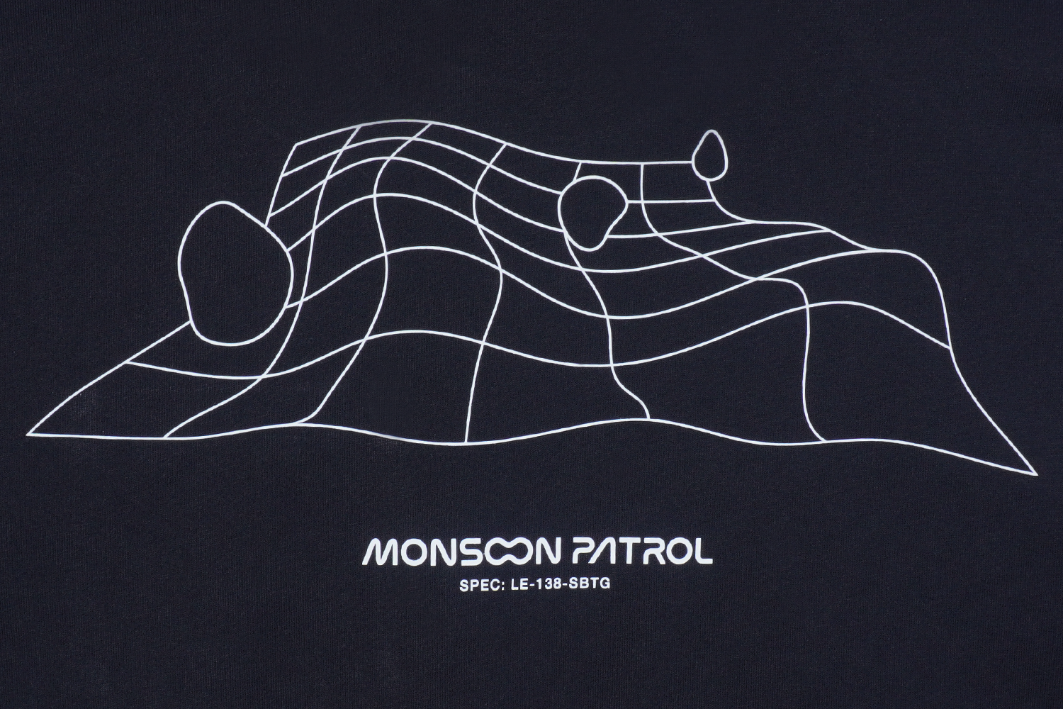 New Era X Monsoon Patrol Black Short Sleeve Tee