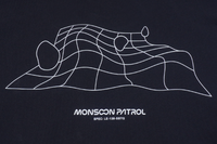 New Era X Monsoon Patrol Black Short Sleeve Tee
