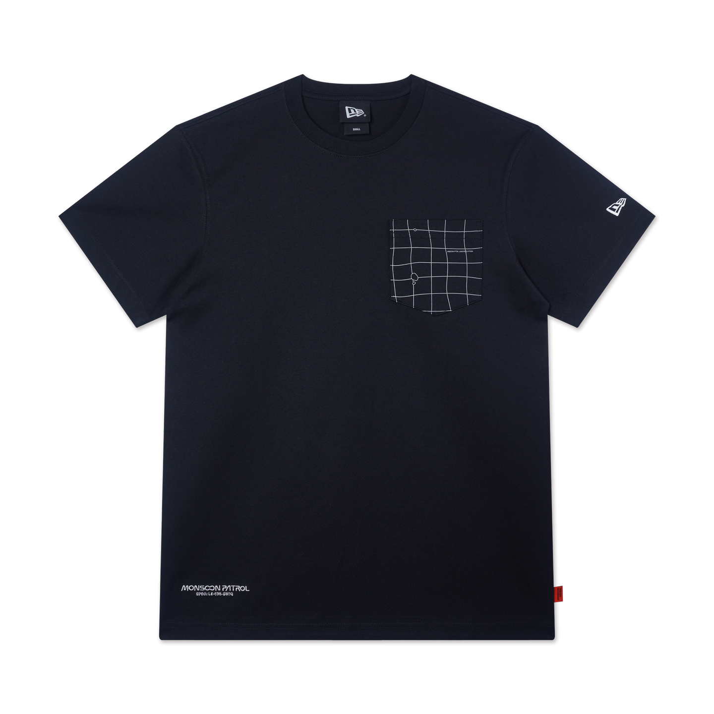 New Era X Monsoon Patrol Black Short Sleeve Tee