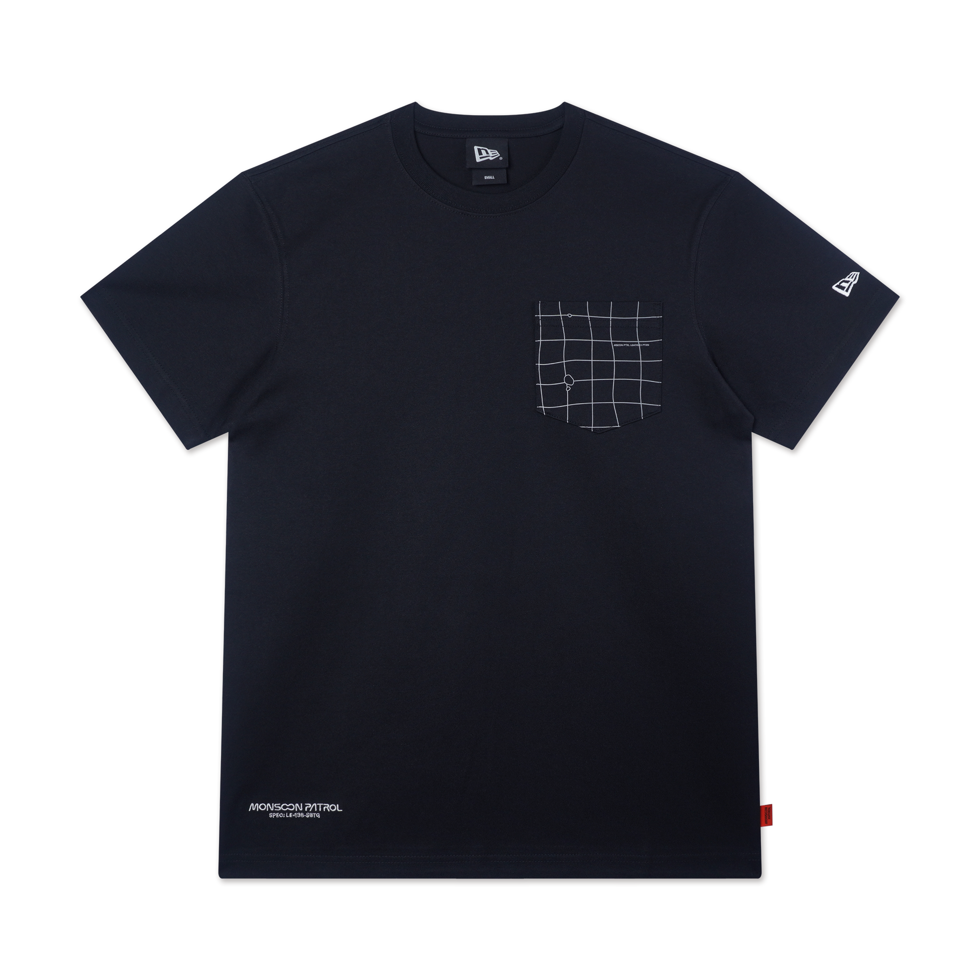 New Era X Monsoon Patrol Black Short Sleeve Tee