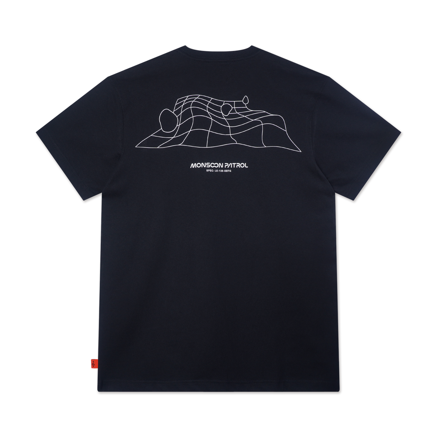 New Era X Monsoon Patrol Black Short Sleeve Tee