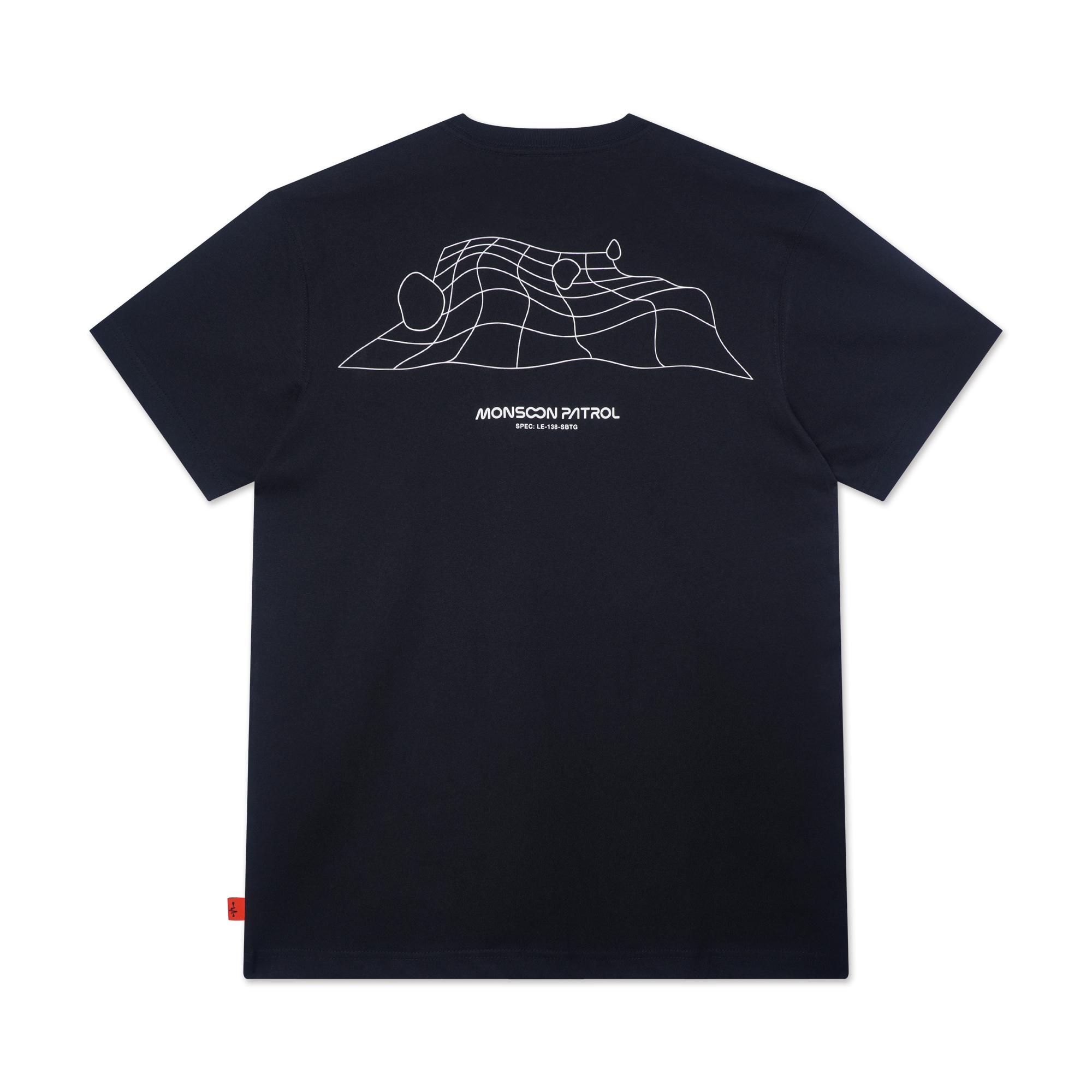 New Era X Monsoon Patrol Black Short Sleeve Tee