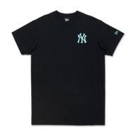 New York Yankees Color Era Black Women Long Tee