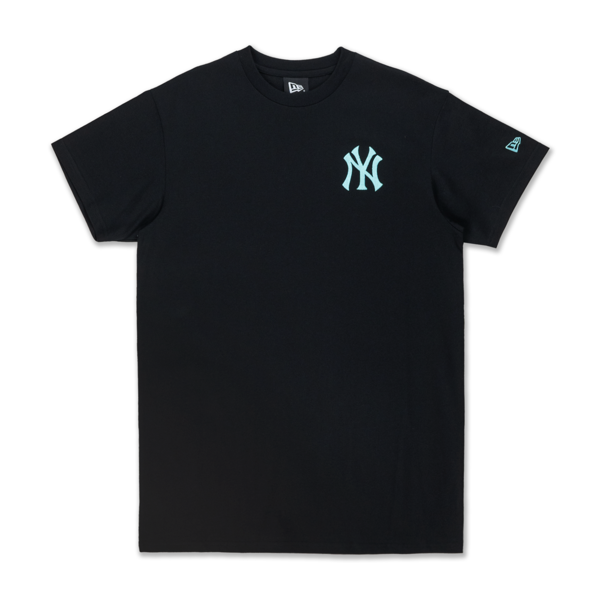 New York Yankees Color Era Black Women Long Tee