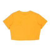 New York Yankees Color Era Orange Women Crop Tee