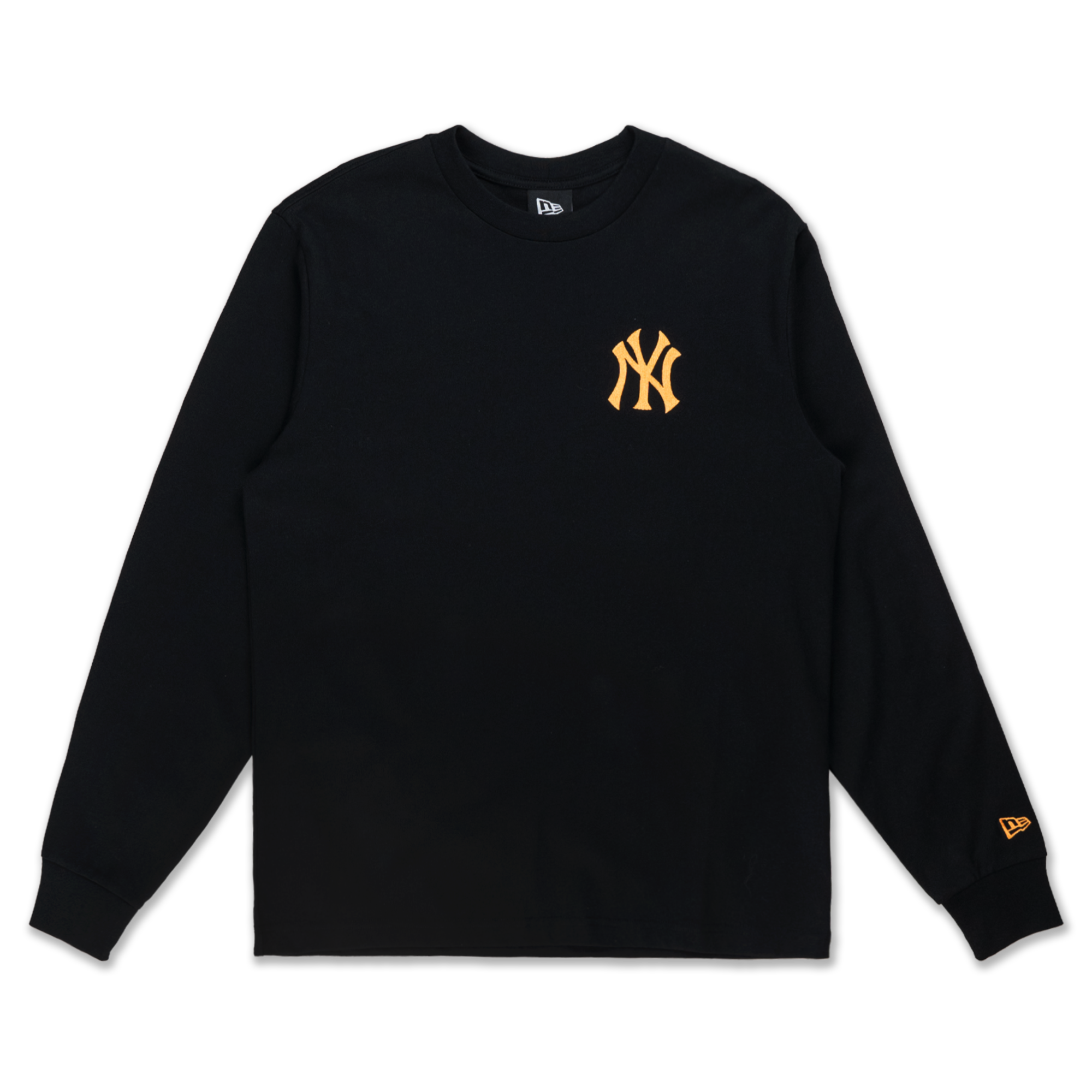 New York Yankees Color Era Black Long Sleeve T-Shirt