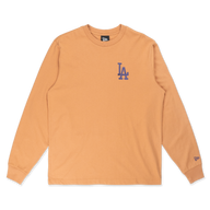 Los Angeles Dodgers Color Era Deep Sand Brown Long Sleeve T-Shirt