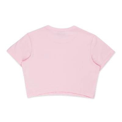 New Era Valentine's Day Pink Women Crop Tee