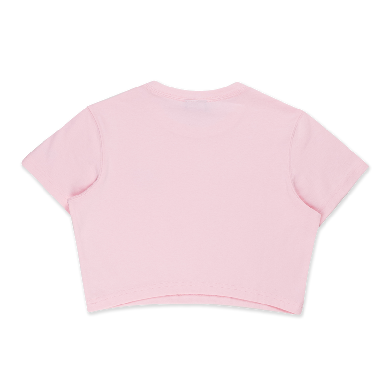 New Era Valentine's Day Pink Women Crop Tee