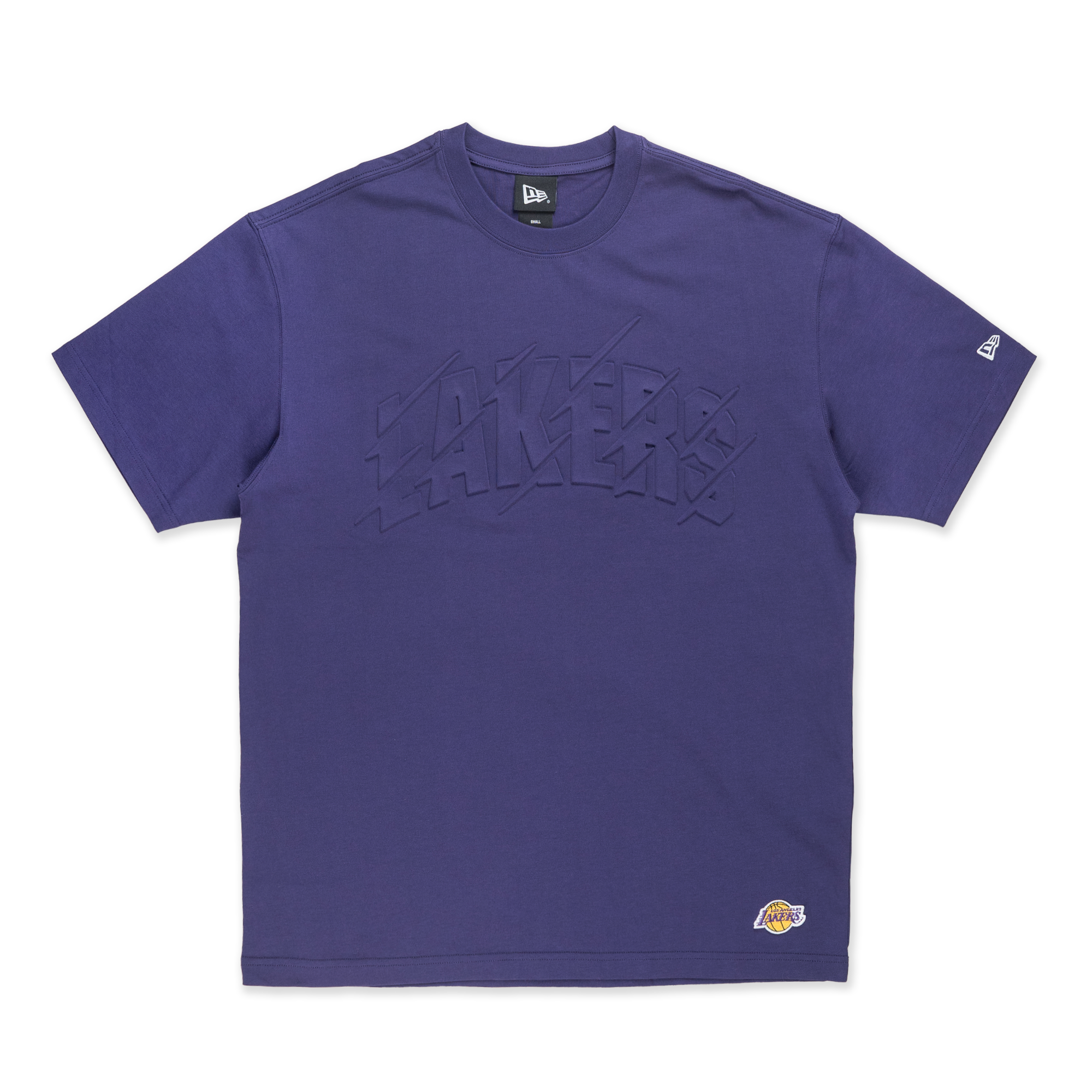 Los Angeles Lakers Basketball Tonal Pack Purple Oversized Short Sleeve T-Shirt