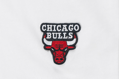 Chicago Bulls Basketball Tonal Pack White Oversized Short Sleeve T-Shirt