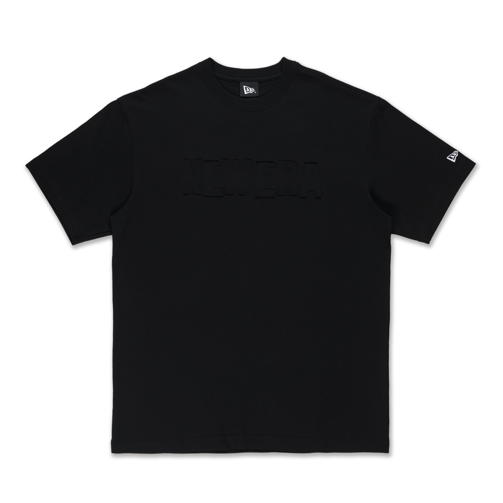 New Era Basketball Tonal Pack Black Oversized Short Sleeve T-Shirt