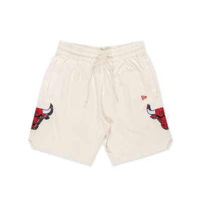 Chicago Bulls NBA Doodles Chrome White Knit Shorts