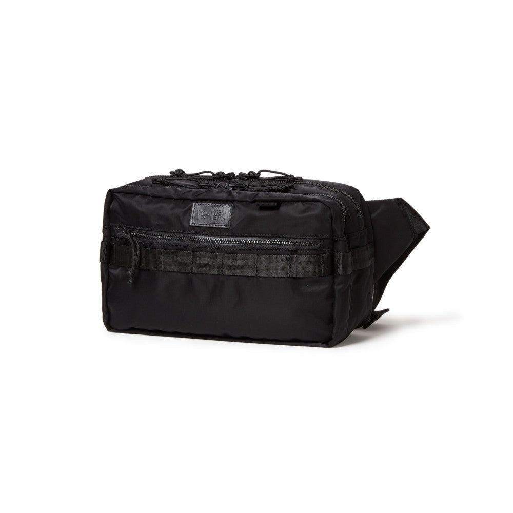 Square Waist Bag 7L Nylon Twill Black