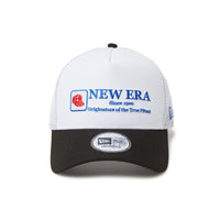 New Era Cap Logo 9Forty A-Frame Trucker White