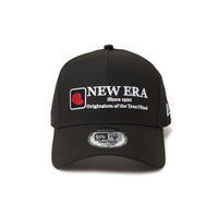 New Era Cap Logo 9Forty A-Frame Trucker Black