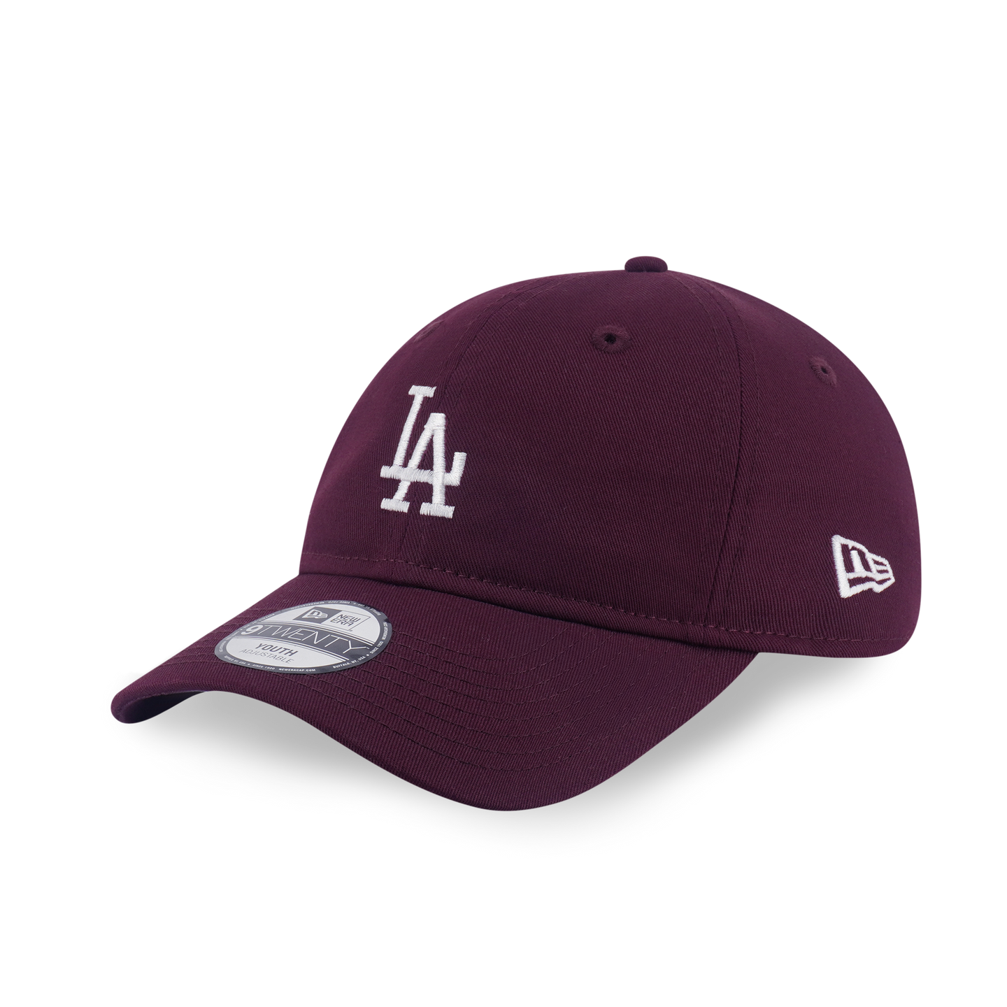 LOS ANGELES DODGERS COLOR ERA MAROON RED KIDS 9TWENTY CAP