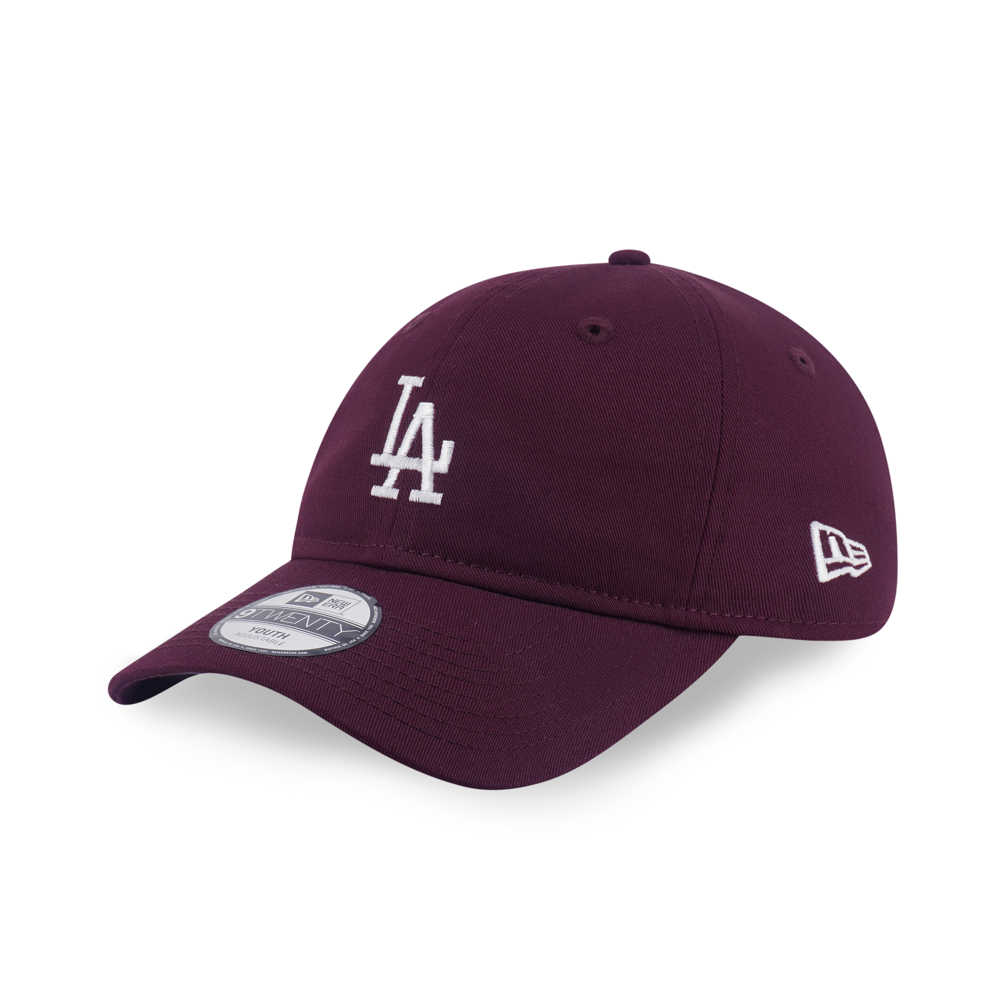 LOS ANGELES DODGERS COLOR ERA MAROON RED KIDS 9TWENTY CAP