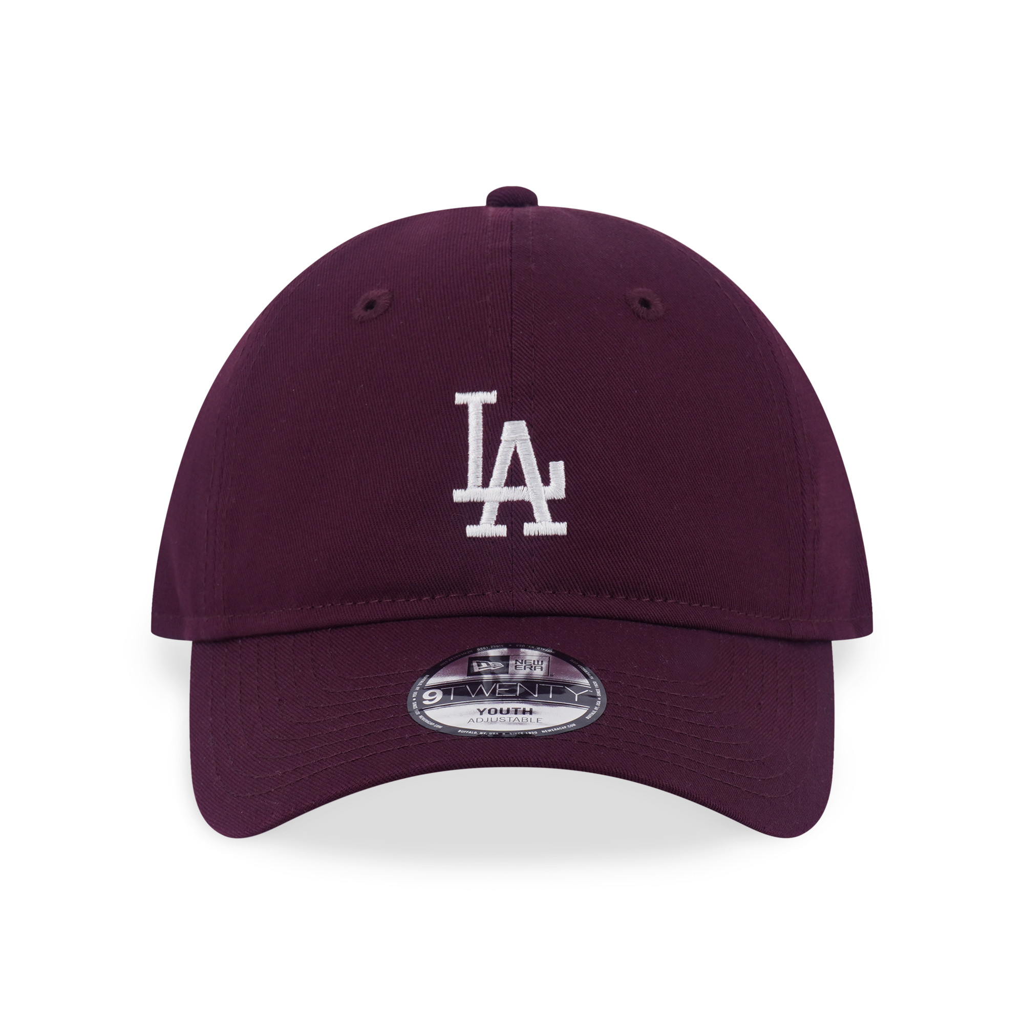 LOS ANGELES DODGERS COLOR ERA MAROON RED KIDS 9TWENTY CAP