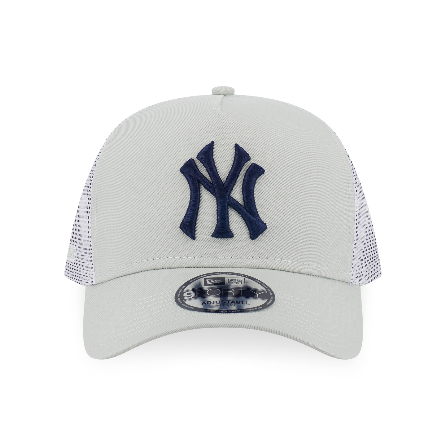 NEW YORK YANKEES COLOR ERA 2-TONE WHITE REAR SOFT GRASS 9FORTY AF TRUCKER CAP