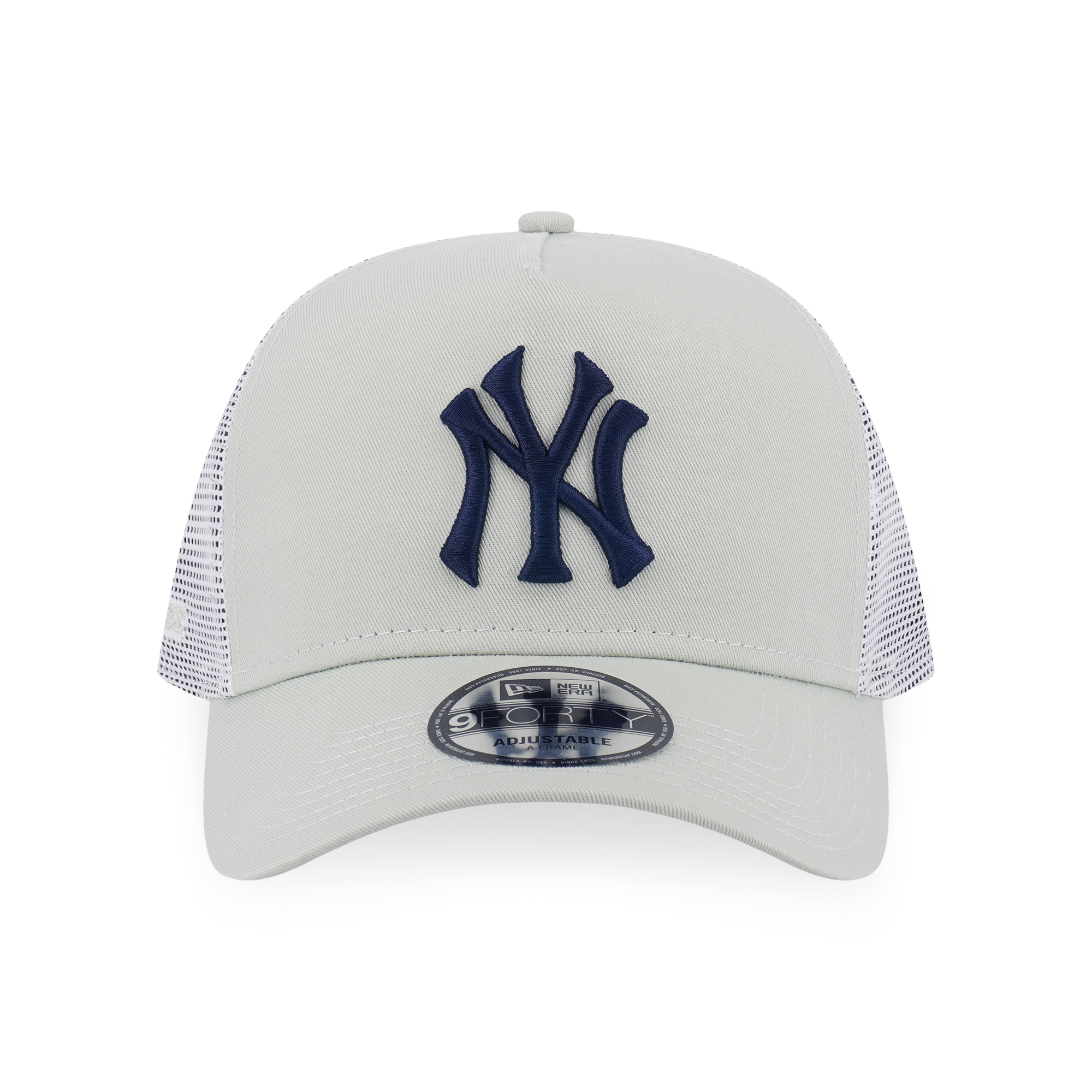 NEW YORK YANKEES COLOR ERA 2-TONE WHITE REAR SOFT GRASS 9FORTY AF TRUCKER CAP