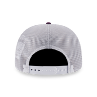 NEW YORK YANKEES COLOR ERA 2-TONE WHITE REAR MAROON RED 9FORTY AF TRUCKER CAP