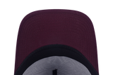 NEW YORK YANKEES COLOR ERA 2-TONE WHITE REAR MAROON RED 9FORTY AF TRUCKER CAP