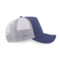 LOS ANGELES DODGERS COLOR ERA 2-TONE WHITE REAR MUTED INDIGO 9FORTY AF TRUCKER CAP