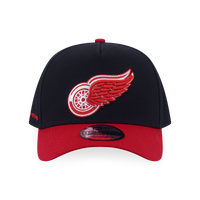 Detroit Red Wings NHLTeam Logo 2-Tone Scarlet Visor Black 9Forty AF Cap