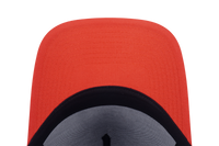 Anaheim Ducks NHL Team Logo 2-Tone Orange Visor Black 9Forty AF Cap