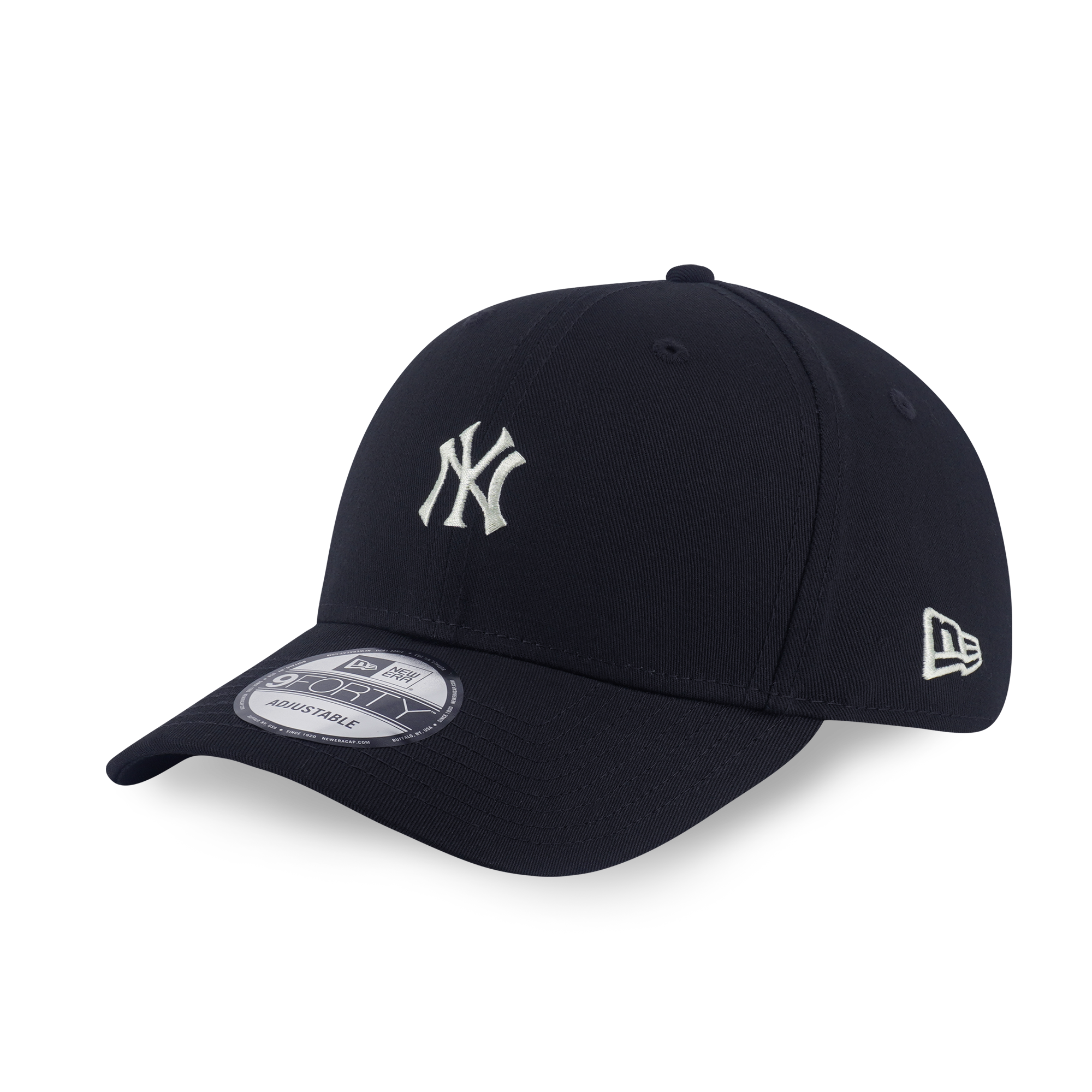 NEW YORK YANKEES COLOR ERA MINI LOGO BLACK 9FORTY CAP